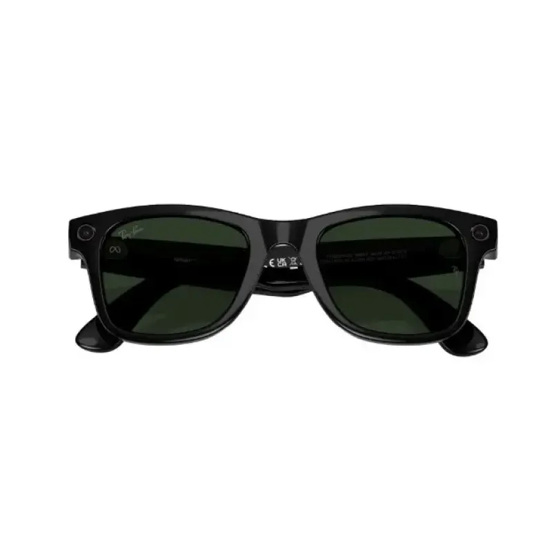 Смарт-очки Ray-Ban Meta Wayfarer Gen 2 Stand.Shiny B. Frame/Clear to Graphite Green Transit.Lens (RW4012 601/1M 50-22)