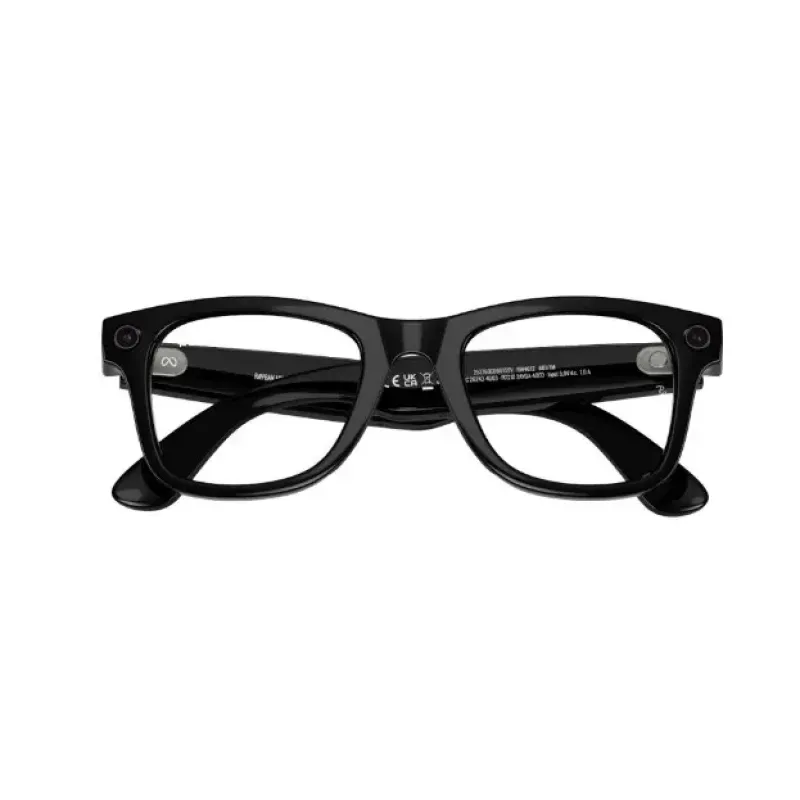 Смарт-очки Ray-Ban Meta Wayfarer Gen 2 Stand.Shiny B. Frame/Clear to Graphite Green Transit.Lens (RW4012 601/1M 50-22)