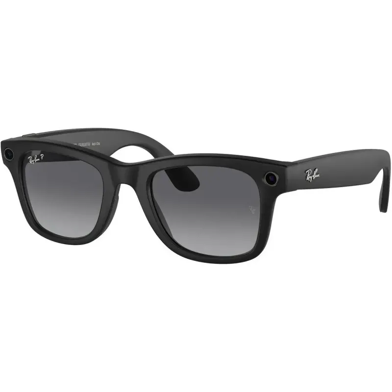 Смарт-очки Ray-Ban Meta Wayfarer Gen 2 Standard Matte Black Frame / Gradient Graphite Lenses (RW4012 601ST3 50-22)