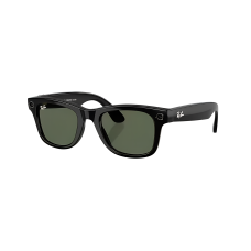 Смарт-окуляри Ray-Ban Meta Wayfarer Gen 2 Large Shiny Black Frame / G-15 Green Lenses (RW4012 601/71 53-22)