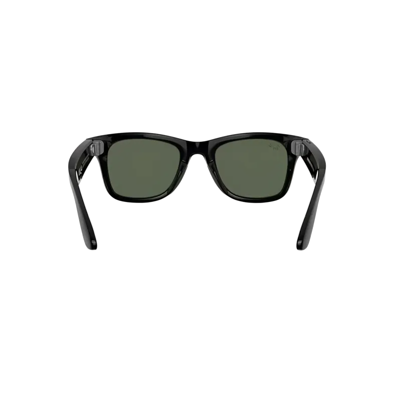 Смарт-окуляри Ray-Ban Meta Wayfarer Gen 2 Large Shiny Black Frame / G-15 Green Lenses (RW4012 601/71 53-22)