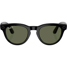 Смарт-окуляри Ray-Ban Meta Headliner Gen 2 Low Bridge Fit Standard Shiny Black Frame/G-15 GreenLenses RW4013F 601/71 51-23