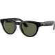 Смарт-окуляри Ray-Ban Meta Headliner Gen 2 Low Bridge Fit Standard Shiny Black Frame/G-15 GreenLenses RW4013F 601/71 51-23