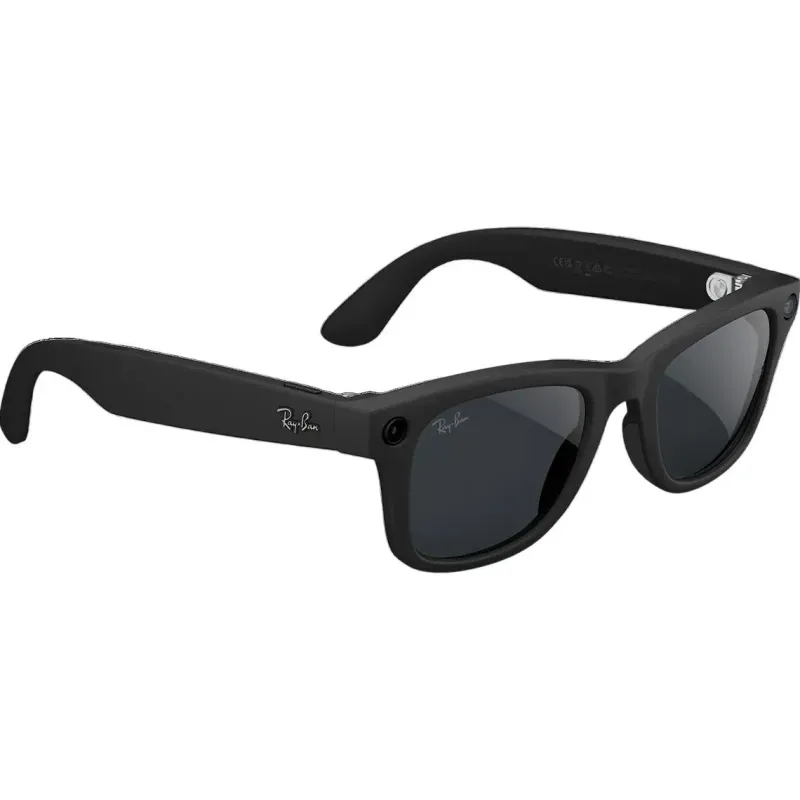 Смарт-окуляри Ray-Ban Meta Wayfarer Gen 2 Великий Matte Black Frame/Clear to Grey Transitions Lenses (RW4012 601S1Z 53-22)
