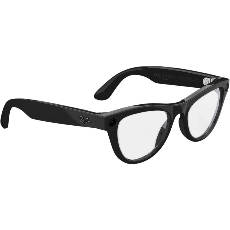 Смарт-окуляри Ray-Ban Meta Skyler Gen 2 Standard Shiny Black Frame / Clear Lenses (RW4014 601/SB 52-20)