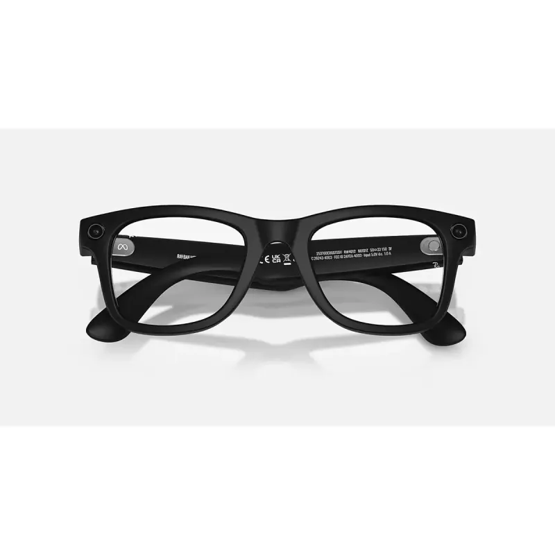 Смарт-очки Ray-Ban Meta Wayfarer Gen 2 Standard Matte Black Frame/Clear to Grey Transitions Lenses RW4012 601S1Z 50-22
