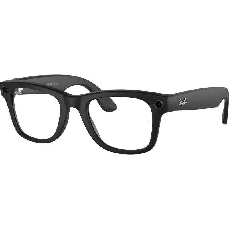Смарт-очки Ray-Ban Meta Wayfarer Gen 2 Standard Matte Black Frame / Clear Lenses (RW4012 601SSB 50-22)