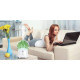 REMAX Flower Aroma Lamp RT-A700 Hydrangea (6954851284918)