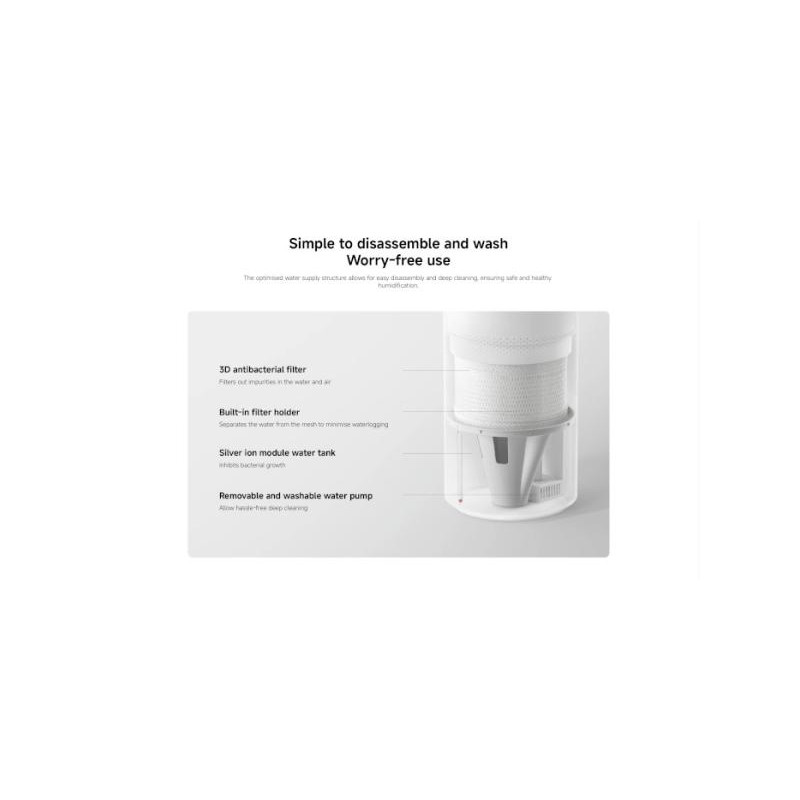 MiJia Smart Evaporative Humidifier Pro (BHR082TEU)