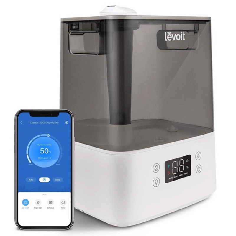Levoit Smart Ultrasonic Humidifier Classic 300S White (HEAPHULVSEU0034)