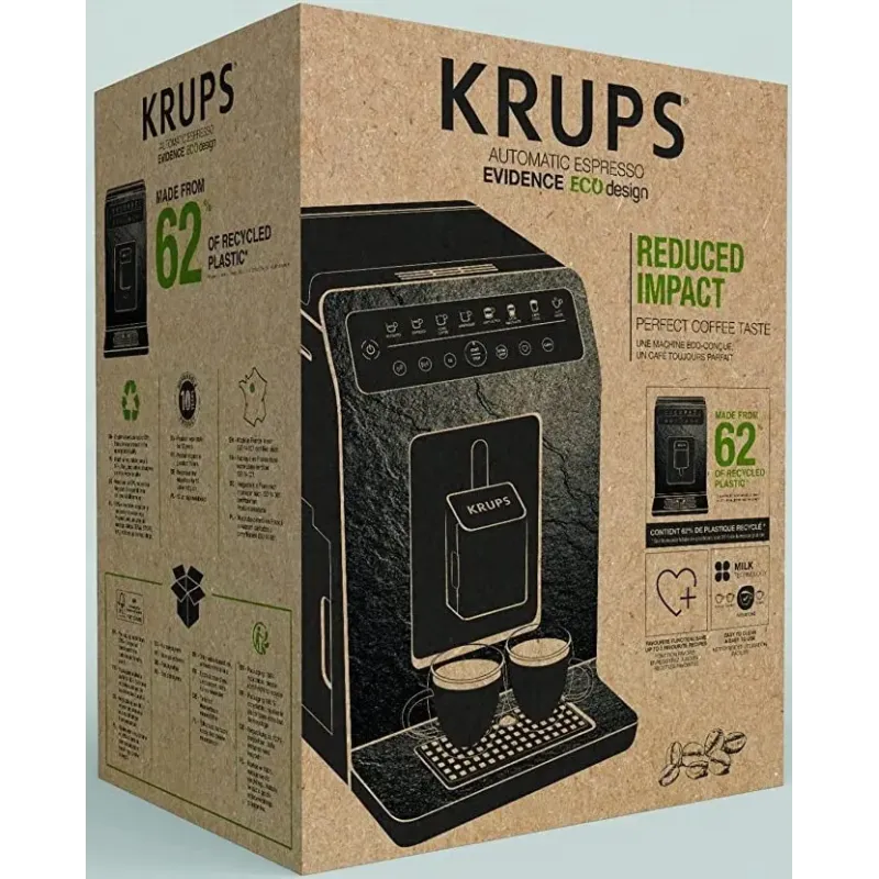 Кофемашина Krups EVIDENCE ECO-DESIGN EA897B10