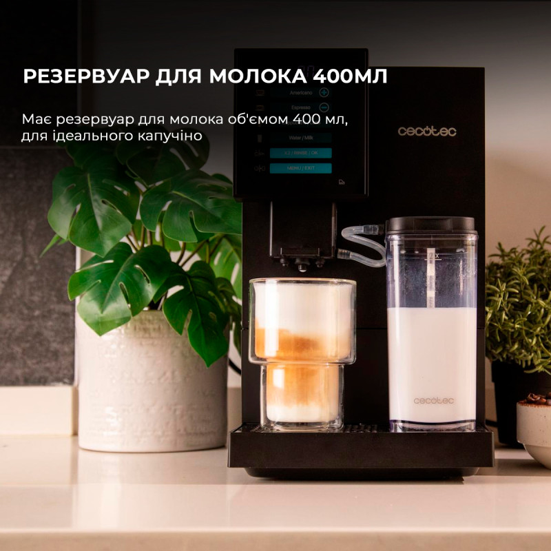 CECOTEC Cremmaet Compactccino Black/Silver (A01_EU01_105455)