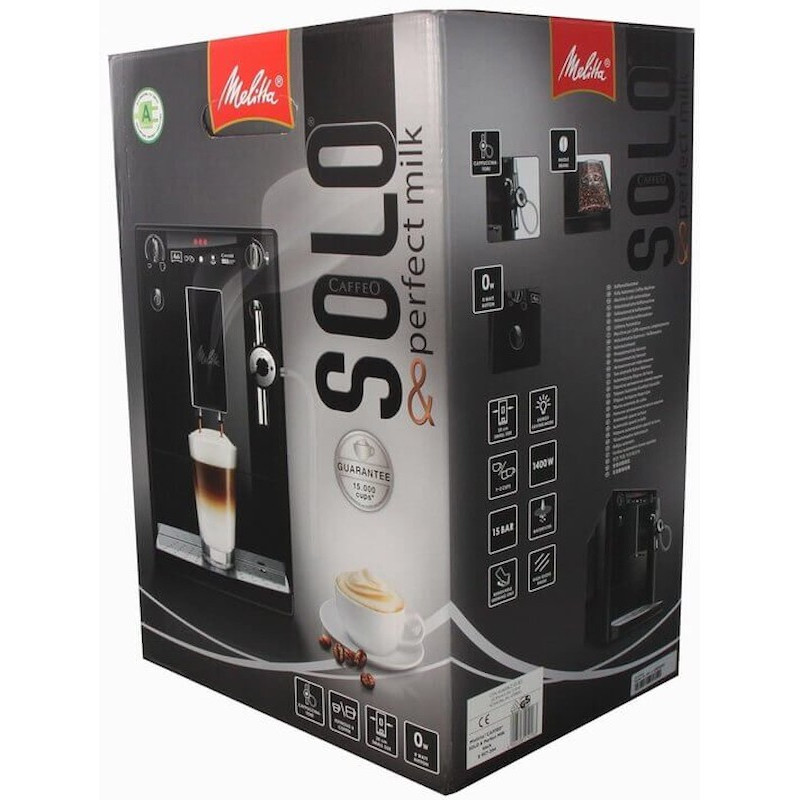Кавомашина Melitta Solo Perfect Milk Pure Black E957-304