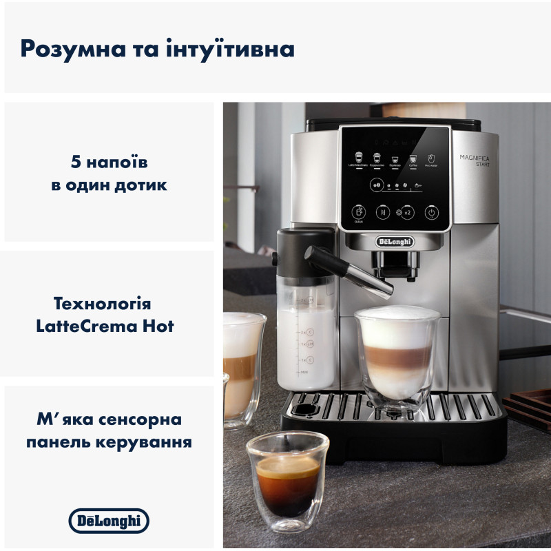 Кофемашина Delonghi Magnifica Start ECAM 220.80.SB