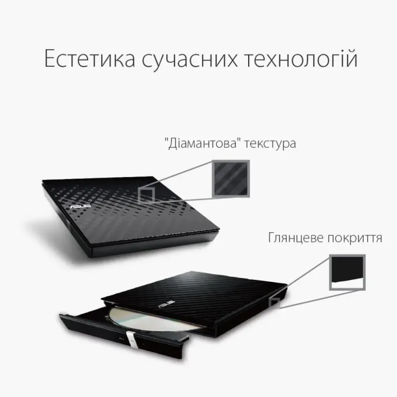 ASUS SDRW-08D2S-U LITE/BLK/G/AS (90-DQ0435-UA221KZ)