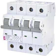 ETI ETIMAT 6 3p+N C 63 А (6 kA) (2146522)