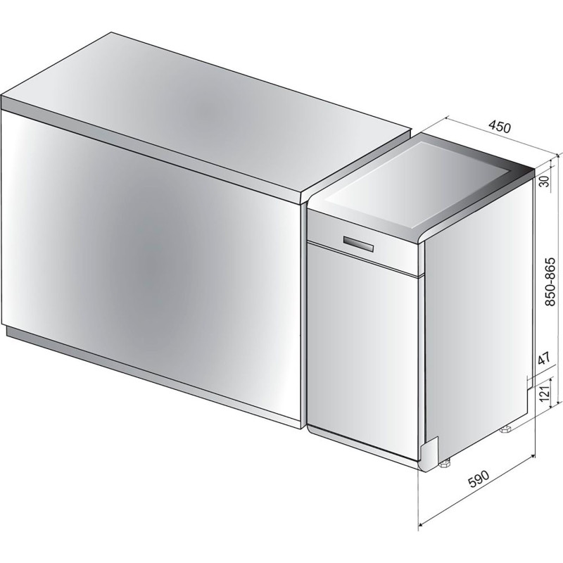 Hotpoint-Ariston HSFO 3T235 WC X