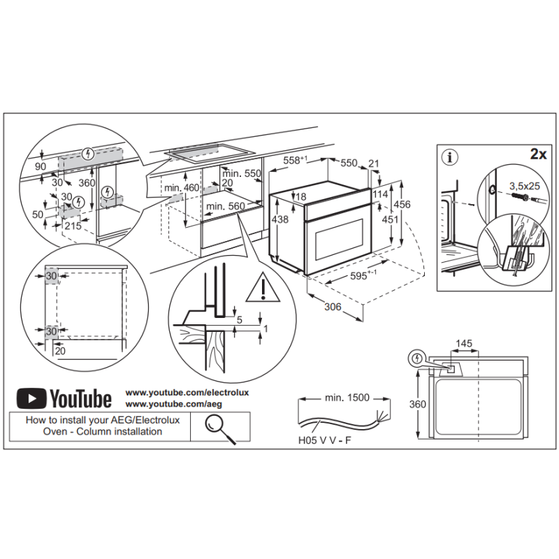 Встраиваемая микроволновая печь Electrolux EVM9E2XT