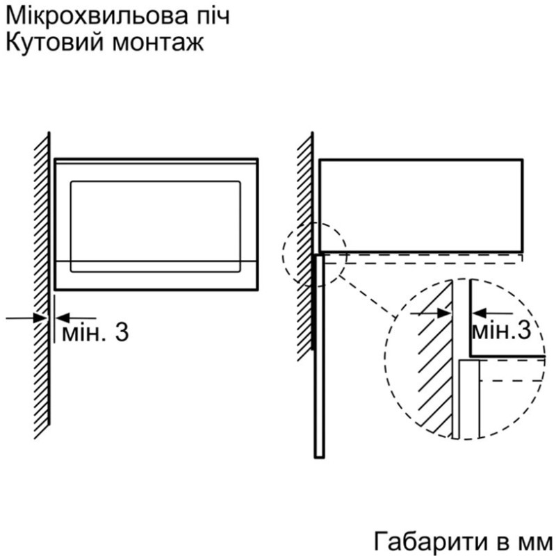 Встраиваемая микроволновая печь Bosch BFL524MB2