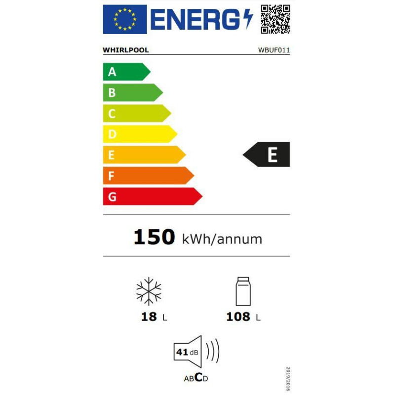 Whirlpool WBUF 011
