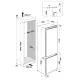 Вбудований холодильник Whirlpool WHC20D011B1