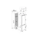 Встраиваемый холодильник Whirlpool WHC20D023B1SF