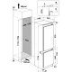 Встраиваемый холодильник Whirlpool WHC18T132