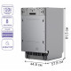 Вбудована посудомийна машина PRIME Technics PDW 45108 RBI