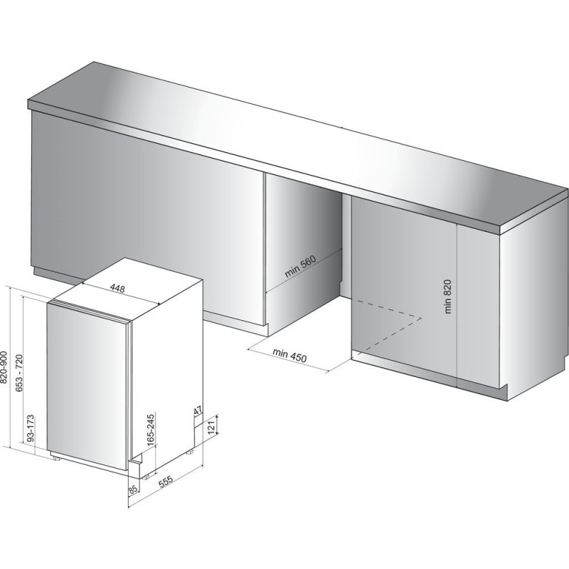 Hotpoint-Ariston HSIO 3O23 WFE