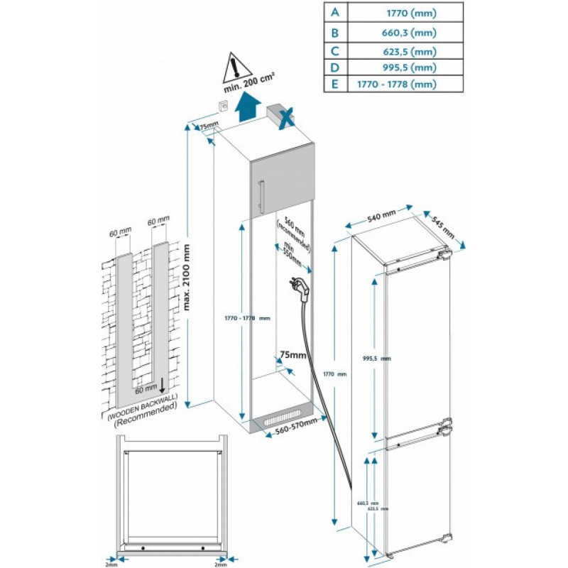 Vestfrost  IFN 2791 E