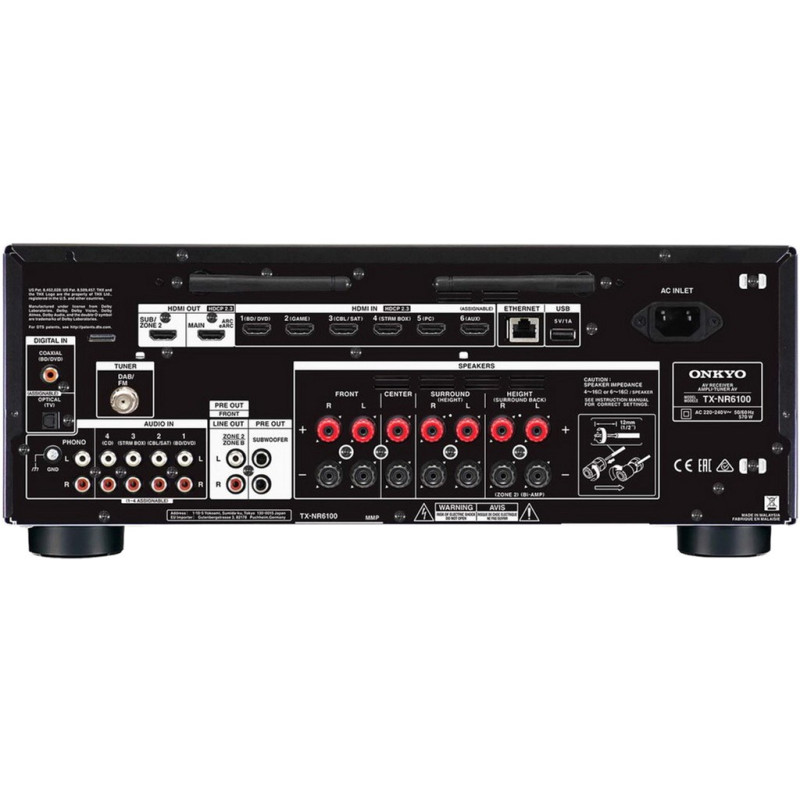 Ресивер Onkyo TX-NR6100 Black
