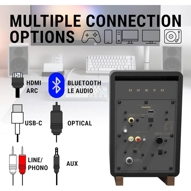 Ресівер Onkyo GX-30ARC білий