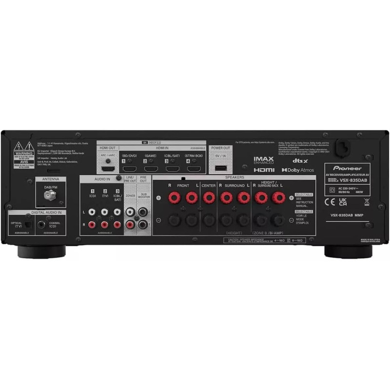 Pioneer VSX-835D Black