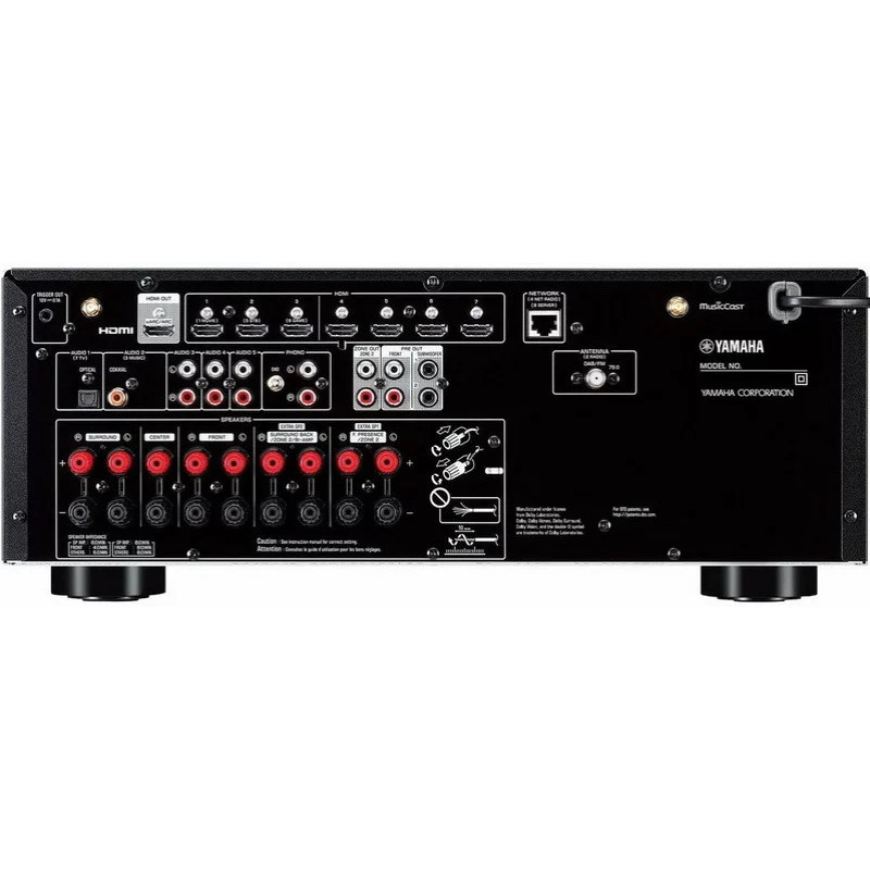 Ресівер Yamaha RX-V6A Black