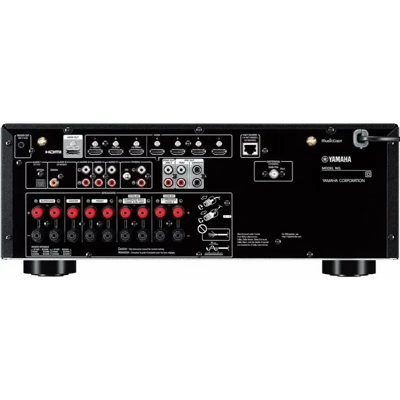 Ресивер Yamaha RX-V6A Black