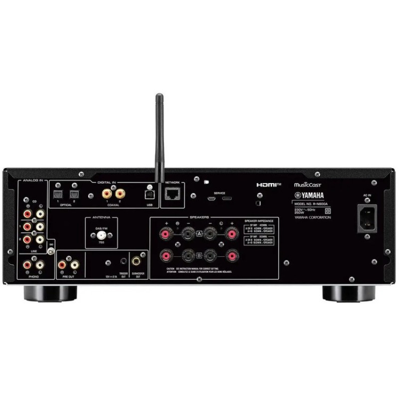 Ресивер Yamaha R-N800A Black