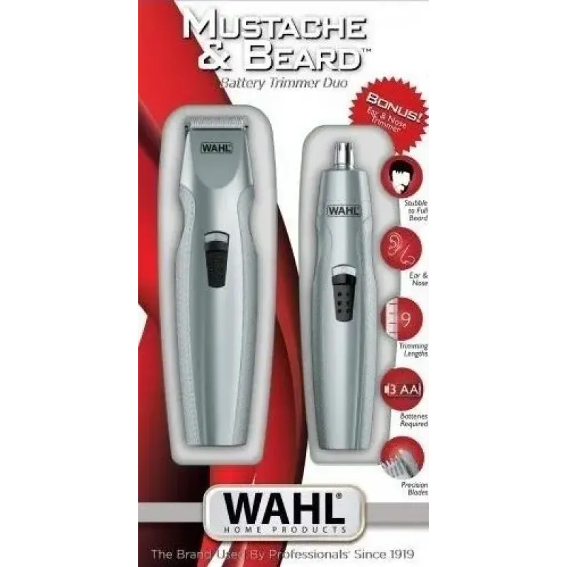 Триммер Wahl Mustache & Beard Battery 05606-308