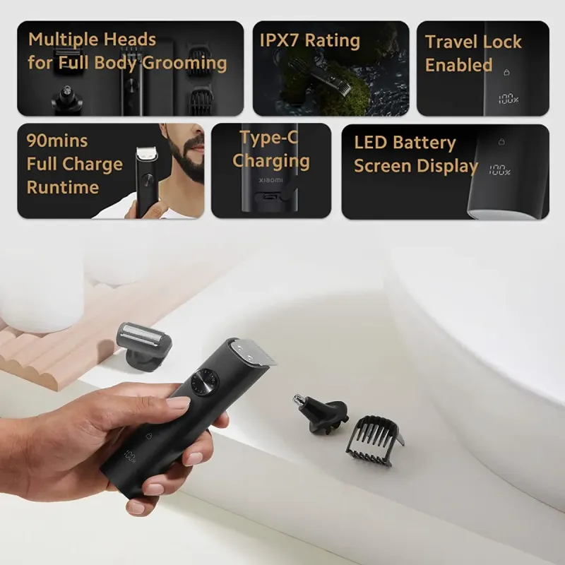 Триммер Xiaomi Grooming Kit Pro (XMGHT2KITLF)