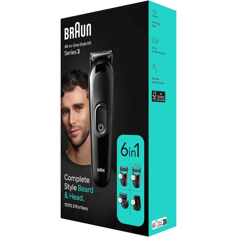 Тример Braun MultiGrooming Kit MGK3410