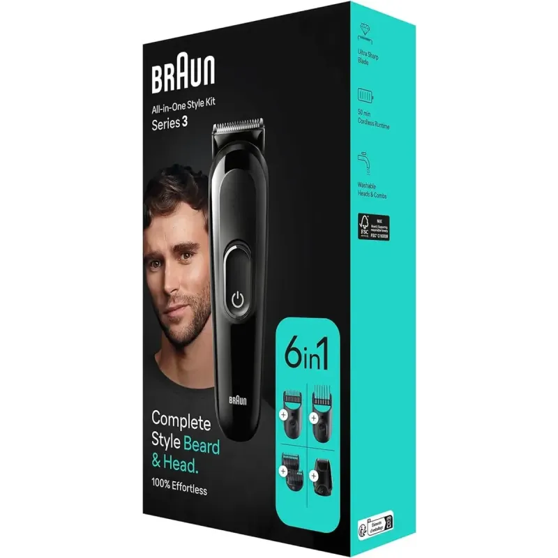 Тример Braun MultiGrooming Kit MGK3410