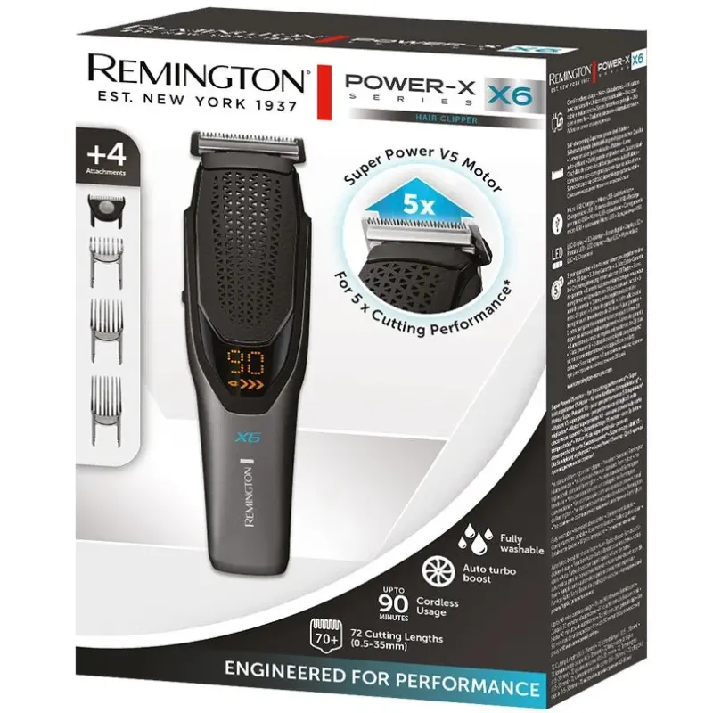 Тример Remington Power-X Series X6 Hair Clipper HC6000