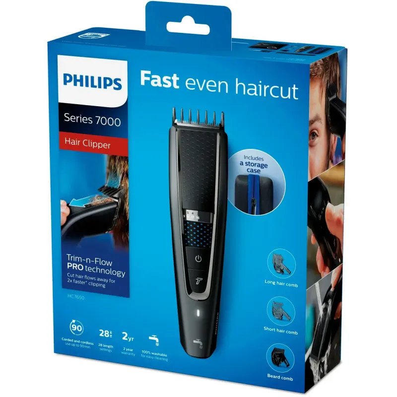 Тример Philips Hairclipper series 7000 HC7650/15