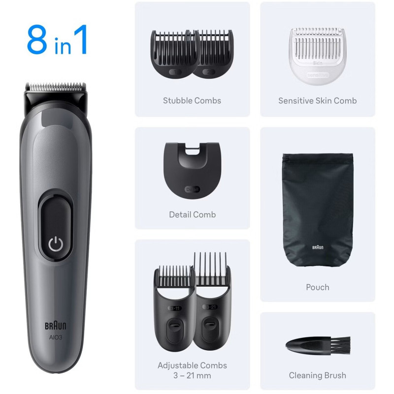 Триммер BRAUN AIO 3540