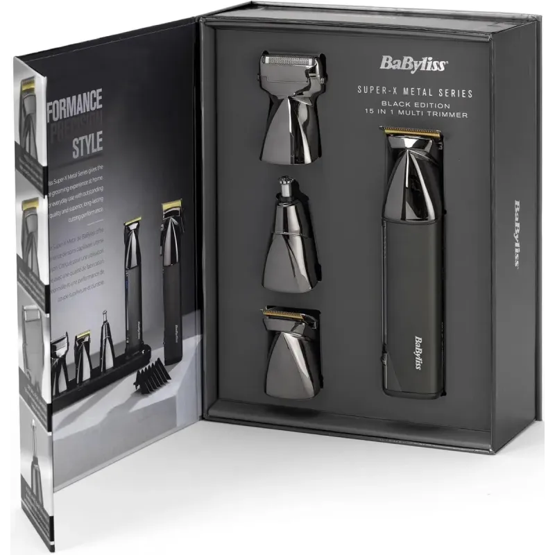 Триммер BaByliss Super-X Metal Black Edition MT991E