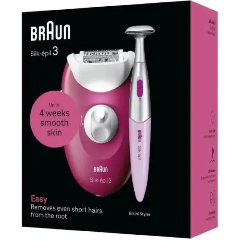Епілятор BRAUN Silk-еpil 3 SE 3-202