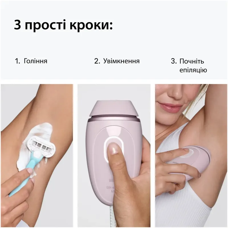 Эпилятор Braun Silk Expert Mini PL1111 + Бритва Gillette Venus Extra Smooth + Косметичка