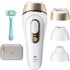Эпилятор Braun Silk Expert Pro 5 PL5351 + Бритва Gillette Venus Extra Smooth + Косметичка (8700216938051)