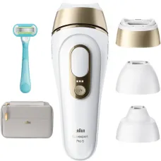 Эпилятор Braun Silk Expert Pro 5 PL5351 + Бритва Gillette Venus Extra Smooth + Косметичка (8700216938051)