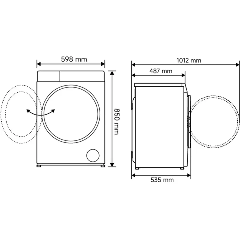 Стиральная машина Mijia Front Load Washer Dryer 8kg