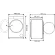 Стиральная машина Mijia Front Load Washer Dryer 8kg